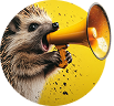 Hedgehog CG Mascot